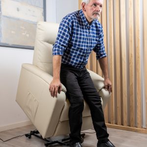 Sillón de masaje multifunción BRUSELAS PRESTIGE con función levanta personas